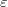 \varepsilon