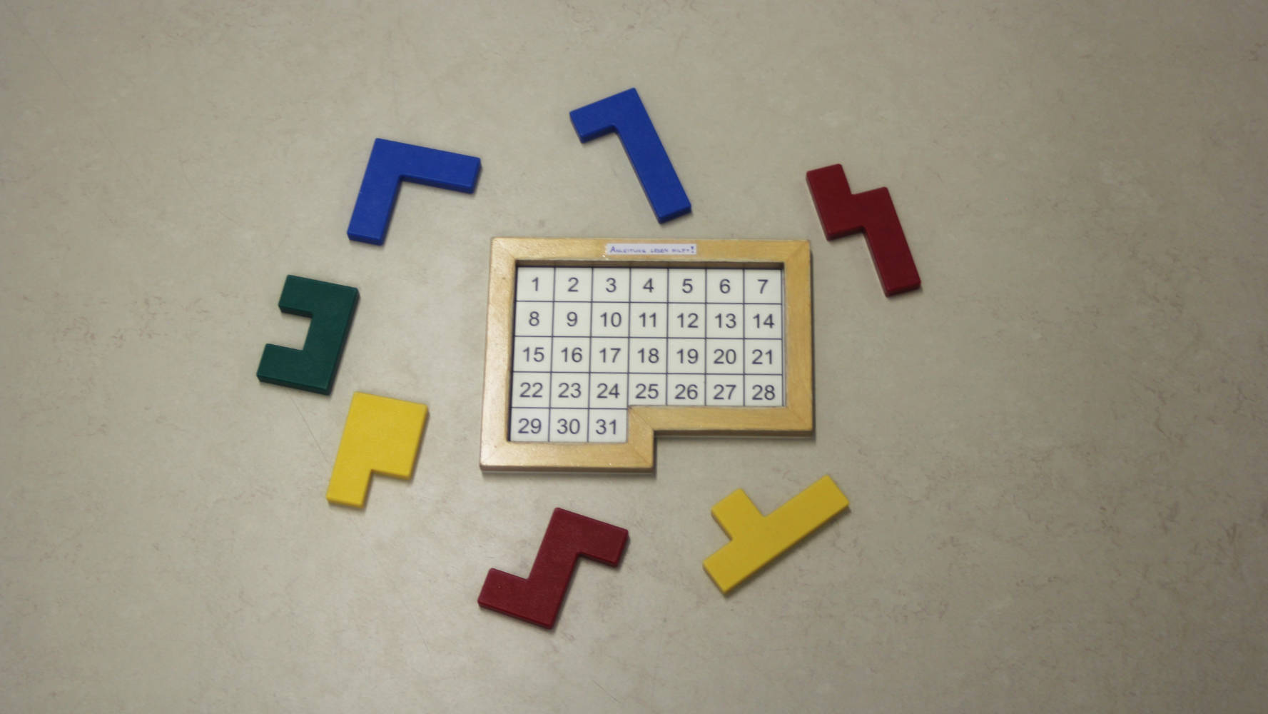 Bild des Exponates Pentomino-Kalender
